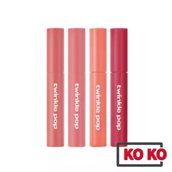 [Twinkle Pop] [Daiso] Pure Glass Tint 4 цвета / Lip Tint 01. Middle Rose