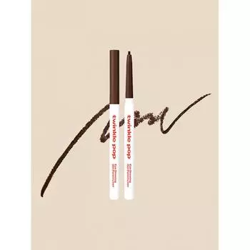 Twinkle Pop Eye Drawing Gel Pencil Liner Deep Brown