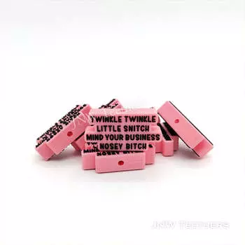 Twinkle Twinkle Little Snitch Mind Your Business Бусины Nosy Bitch Бусины-ручки. Pack 10