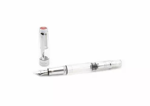 Twisbee Fountain Pen Diamond 580AL TW10031 Silver белый