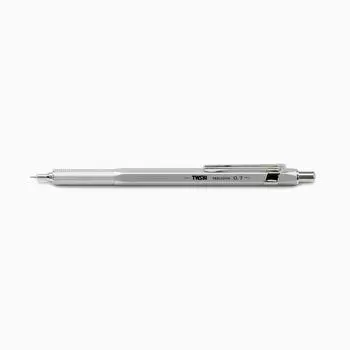 Twisbee Pencil механический карандаш TW300003 фиксированного типа (0.7mm) (ФИКС труба) серебряный