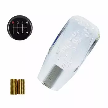 Twist Shift with Conversion for Fuso Super Hino Isuzu and Quon Knob, Foam, 100mm, Clear, Adapter, Great, Profia, UD, Kuon, (MM75-27127-CL)