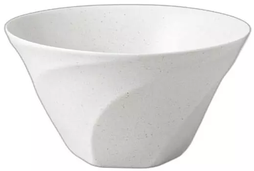 Twisted Large White x 19 x Chinese Rice Bowl Setomonohonpo [19 10.2cm 1300cc] белый
