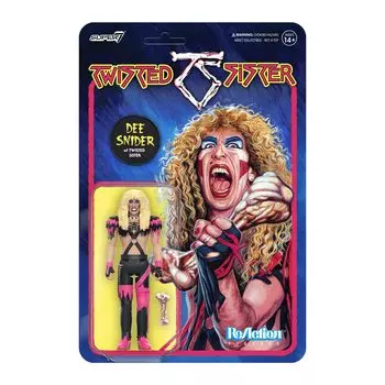 Twisted Sister ReAction Figure Ди Снайдер Super7 Подлинная ИГРУШКА -