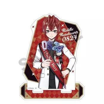 Twisted Wonderland Riddle Rose Heart Акриловая подставка Omakashi Birthday