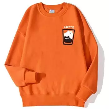 Two Cats Lette Cup Мужские модные толстовки с капюшоном большого размера Повседневная флисовая толстовка с капюшоном Осенние мягкие теплые пуловеры и длинные рукава для мужчин S белый