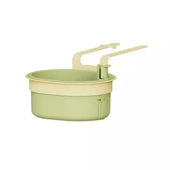 Two-In-One Sink Hanging Strainer Basket Openable Bottom Cover Detachable Kitchen Garbage Filter Multifunctional Quickly Drain