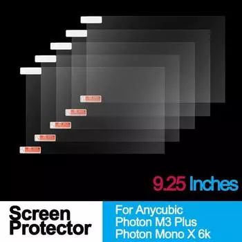 TWO TREES 5/10PCS 3D-принтер 9,25-дюймовая защитная пленка для экрана LCD SLA защитная пленка для Anycubic Photon M3 Plus Photon Mono X 6K