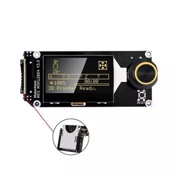 TWO TREES MKS MINI 12864 V3 ЖК-дисплей Материнская плата Экран Smart Display 3D-принтер Детали MKS Gen L SKR VORON 2.4