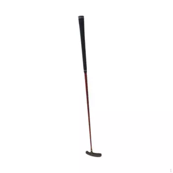 Two Way Golf Putter Club Lightweight Golfer Double Sided Game Three Sections Folding Putting чёрный