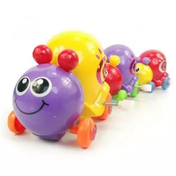 Творческая игрушка, милое мультяшное животное, улитка, заводные игрушки, заводная игрушка для новорожденных, весенняя игрушка(Случайный цвет)