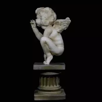 Творческая смоляная картина ручной работы Ангел Модная кукла Скульптура Европейский стиль Украшение гостиной Декор комнаты Аксессуары Подарок