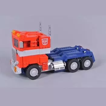 Творческая трансформация Оптимус Прайм Робот Строительные блоки Соберите кирпичи Игрушки Подарок для детей Дети No Box