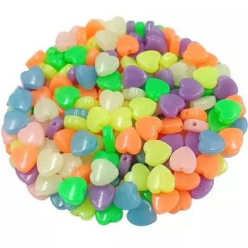 Творческие материалы ручной работы Желейный цвет для ожерелья, браслета, серег Love Loose Beads 10 шт. Сплошной цвет Акриловые аксессуары для изготовления ювелирных изделий фиолетовый