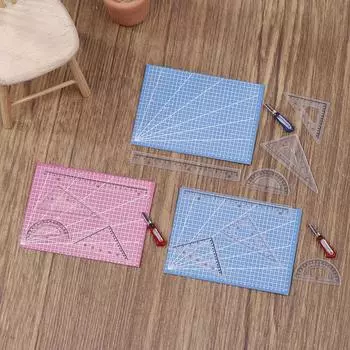 Творческие мини-канцелярские принадлежности, имитационная обучающая модель, уменьшенные обучающие аксессуары, игрушка розовый