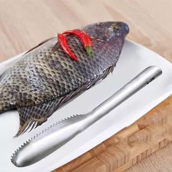 Творческие терки для очистки рыбьей чешуи из нержавеющей стали, очиститель для очистки овощей, скалер