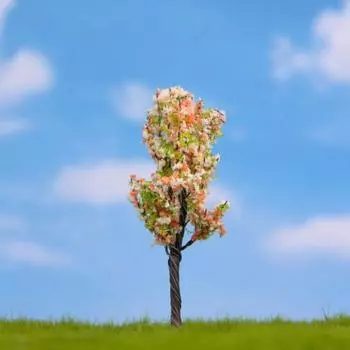 Творческий Без полива Высокая степень Снижения Подделка Модель дерева Реалистичный Вид Мини Симуляция Кукольный дом Аксессуар 14