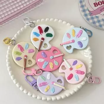 Творческий брелок для рисования, подвеска для женщин и мужчин, забавный брелок, изысканный рюкзак, украшения, аксессуары, подарки