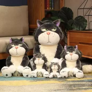 Творческий домашний декор мода мягкий милый кот плюшевая игрушка животное кукла подушка Люцифер XS