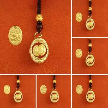 Творческий Двенадцать Зодиакальных Слитков Года Брелок Китайский Стиль Счастливый Подвеска Брелок Изысканный Рюкзак Украшения Аксессуар Подарок