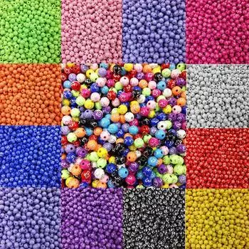 Творческий кулон ожерелье браслет DIY для изготовления ювелирных изделий из бисера 40 шт 8 мм оптовая продажа акриловый крест