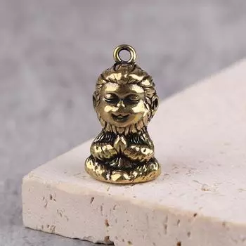 Творческий мифологический фигурный орнамент, боевой Будда, Сунь Укун, твердый набор чайных игрушек