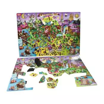 Творческий Мягкий Магнитный Мягкий Железный Пазл Пейзаж Космос Мир Животный Персонаж Пазл Ручная Работа Модель