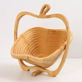 Творческий пасторальный стиль домашняя тарелка с фруктами большая бамбуковая кухонная корзина для хранения овощей гостиная спальня тарелка с фруктами корзина с фруктами