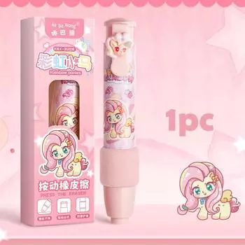 Творческий выдвижной ластик для карандашей, мультяшный капибара, слайдеры, милый ластик для школьников, канцелярские принадлежности для школы A2