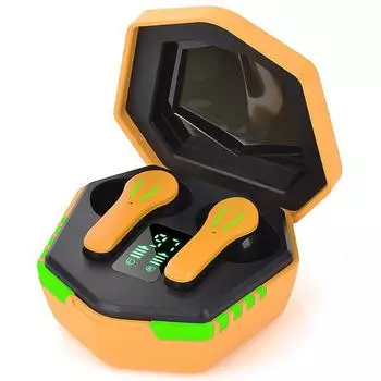 TWS Беспроводные наушники Bluetooth Наушники Игровая гарнитура с низкой задержкой Сенсорные стерео музыкальные наушники с микрофоном Цифровой дисплей