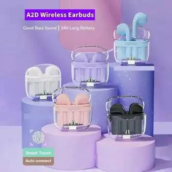 TWS Беспроводные наушники Fone Bluetooth Наушники Микрофоны-вкладыши Наушники-вкладыши Спортивная гарнитура белый