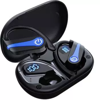 TWS Bluetooth 5.1 наушники с шумоподавлением светодиодный дисплей беспроводные наушники спортивные водонепроницаемые наушники гарнитуры с микрофоном