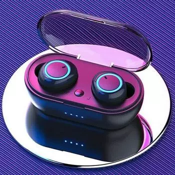 TWS Bluetooth наушники 5,0 беспроводная гарнитура IPX7 водонепроницаемые наушники с глубоким басом настоящие беспроводные стереонаушники спортивные наушники