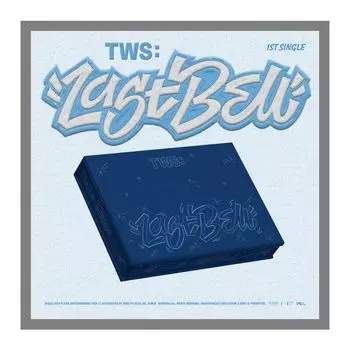 TWS Last Bell 1-й сингл альбома стандартная версия текстовый благодарственный постер на запечатанном компакт-диске L+112 стр. фотоальбом+1 папка+1 стр. бумага+1 шт. To+1 стр. открытка+мини
