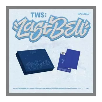 TWS Last Bell 1-й сингл-альбом Полный набор из 2 версий Стандартные альбомы Запечатанная версия + Версия Weverse + Отслеживание
