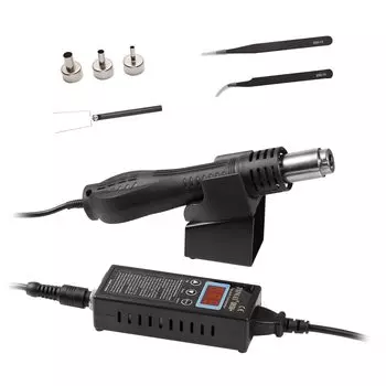 TXINLEI 110 В 680 Вт SMD термофен аппарат для сварки горячим воздухом паяльная станция паяльная станция 3 насадки инструмент для ремонта мобильных телефонов 8858+