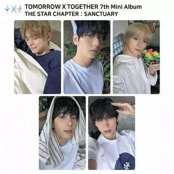 TXT 7th Mini Album The Star Chapter SANCTUARY Angel ver Фотокарта Постер Набор открыток Hueningkai Set