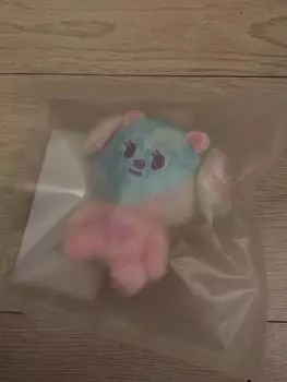 TXT BEOMGYU SANCTUARY POP-UP Официальный MD PPULBATU Радужный плюшевый брелок TOMORROW TOGETHER Новый