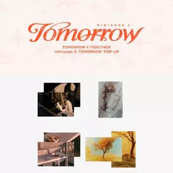 TXT мини-эпизод 3: Набор открыток и лентикулярных карточек TOMORROW POP-UP