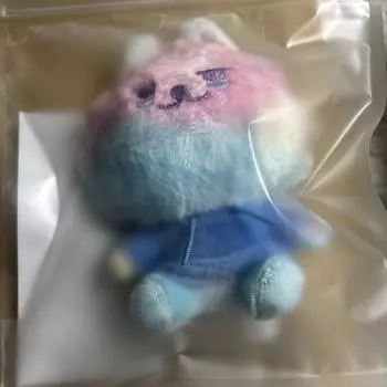 TXT SOOBIN SANCTUARY POP-UP Официальный MD PPULBATU Радужный плюшевый брелок TOMORROW TOGETHER Новый