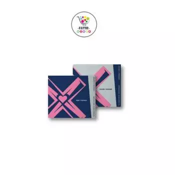 TXT Tomorrow X Together Альбом THE CHAOS CHAPTER FIGHT OR ESCAPE Together Ver Random тёмно-синий/серый