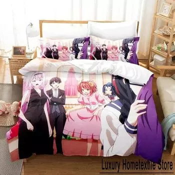 Ты действительно единственный, кто меня любит? Комплект постельного белья Single Twin Full Queen King Size Комплект постельного белья Aldult Kid Bedroom Duvet Cover Set EU Single 135x200cm