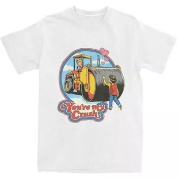 Ты моя страсть Смешные романтические футболки для мужчин и женщин Черный юмор Романтика Искусство Футболки Футболки с графическим принтом из чистого хлопка S