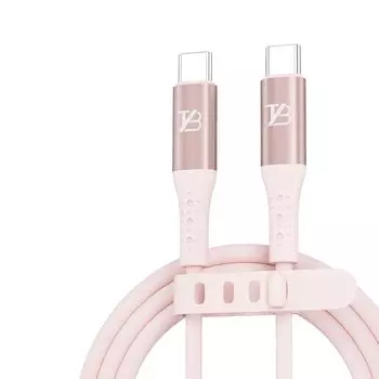 [TYB] Кабель для зарядки Type C, силиконовый, 65 Вт, кабель для зарядки Type-C, ноутбук, зарядка через usb-c, быстрая зарядка, высокоскоростная передача данных, силиконовый кабель для смартфона