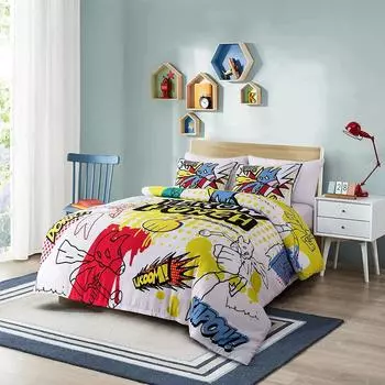 Пододеяльник Tye Dye, желтый, эстетичный, аниме, для мальчиков, комплект постельного белья на молнии, детский спальный гарнитур, мягкий, из полиэстера, чехол 70x133cm 2pcs