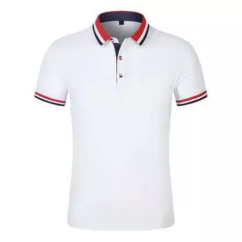 TYF 807 45 пряжа 210G ледяной шелк хлопок пике ПОЛО (белая этикетка) Женский S