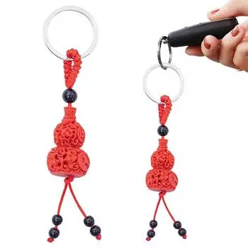 Тыква брелок удачи долголетия успеха автомобильный ключ кулон для женщин мужчин 1PCS