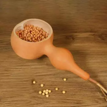 Тыквенная ложка Многоцелевой шампунь для ванны зерновые мука вода совок большой A