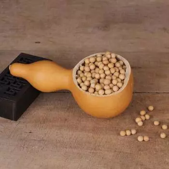 Тыквенная ложка Yousheng, многоцелевой шампунь, ванна, зерно, мука, совок для воды, большой емкости, натуральный деревянный ковш, ковш, кухонные гаджеты