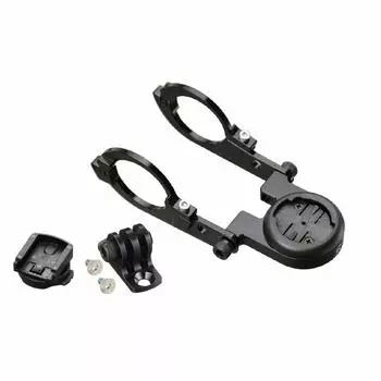 Type 9 Garmin Cateye Combo Mount narrow with bottom For handlebar clamp diameter [REC MOUNT] Second Generation (Double-sided type, adapter)